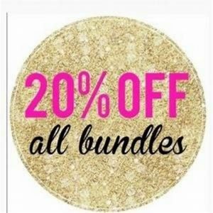 20% OFF BUNDLES OF 2 OR MORE!